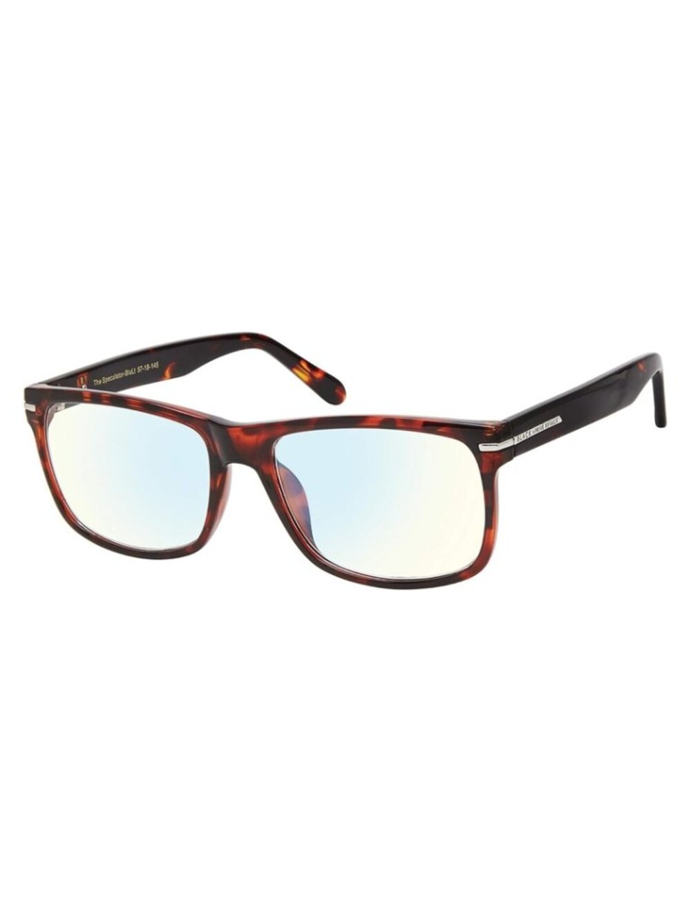 Prive Revaux Speculator Unisex Square Reading Glasses Brown Tortoise Havana 57mm